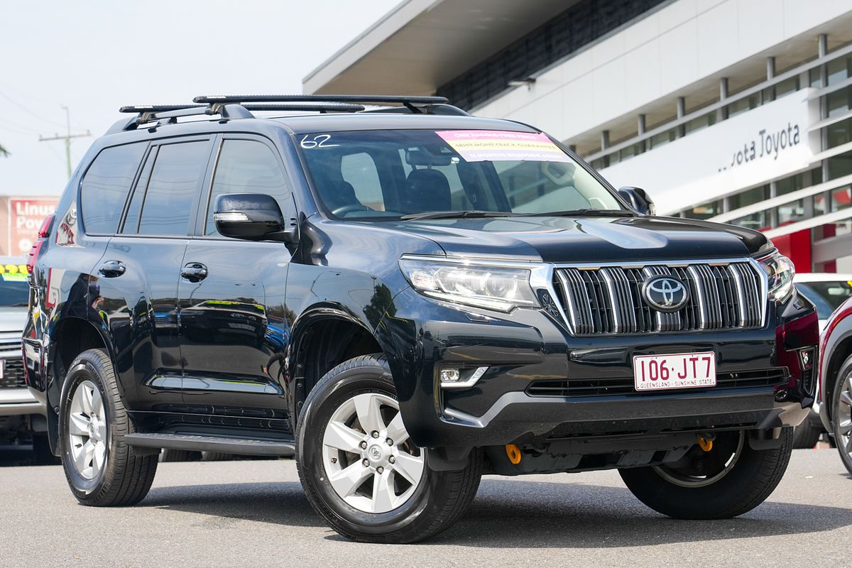 SOLD 2021 Toyota Landcruiser Prado GXL in Eclipse Black | Used SUV ...