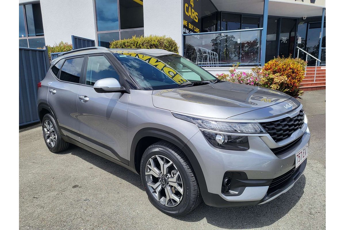 2022 Kia Seltos Sport+ in Steel Grey [indiasteel Silver Used SUV
