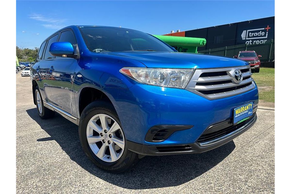 2010 Toyota KLUGER KX-R (4x4) 7 SEAT GSU45R MY11 UPGRADE