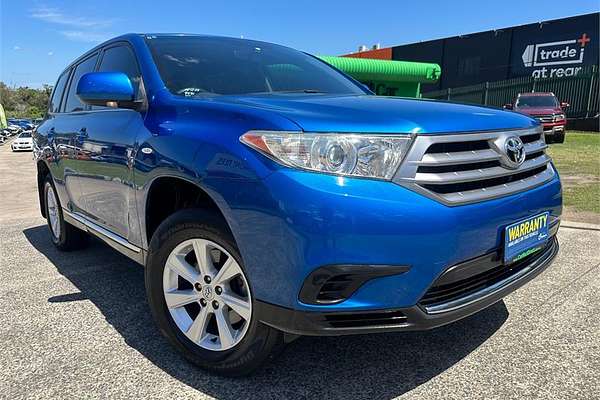2010 Toyota KLUGER KX-R (4x4) 7 SEAT GSU45R MY11 UPGRADE