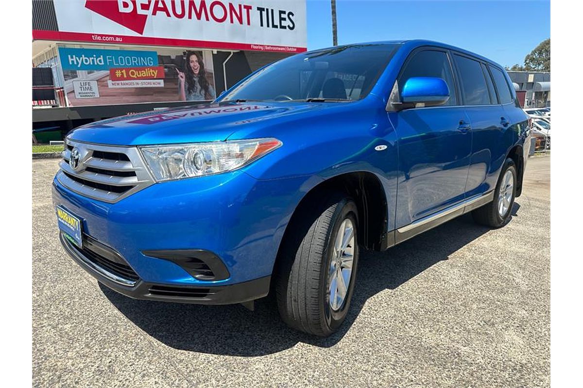 2010 Toyota KLUGER KX-R (4x4) 7 SEAT GSU45R MY11 UPGRADE