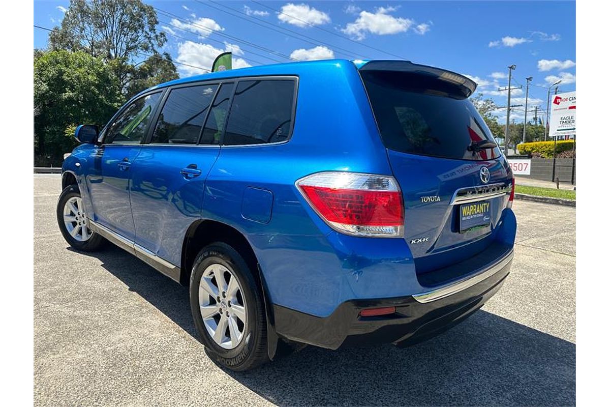 2010 Toyota KLUGER KX-R (4x4) 7 SEAT GSU45R MY11 UPGRADE