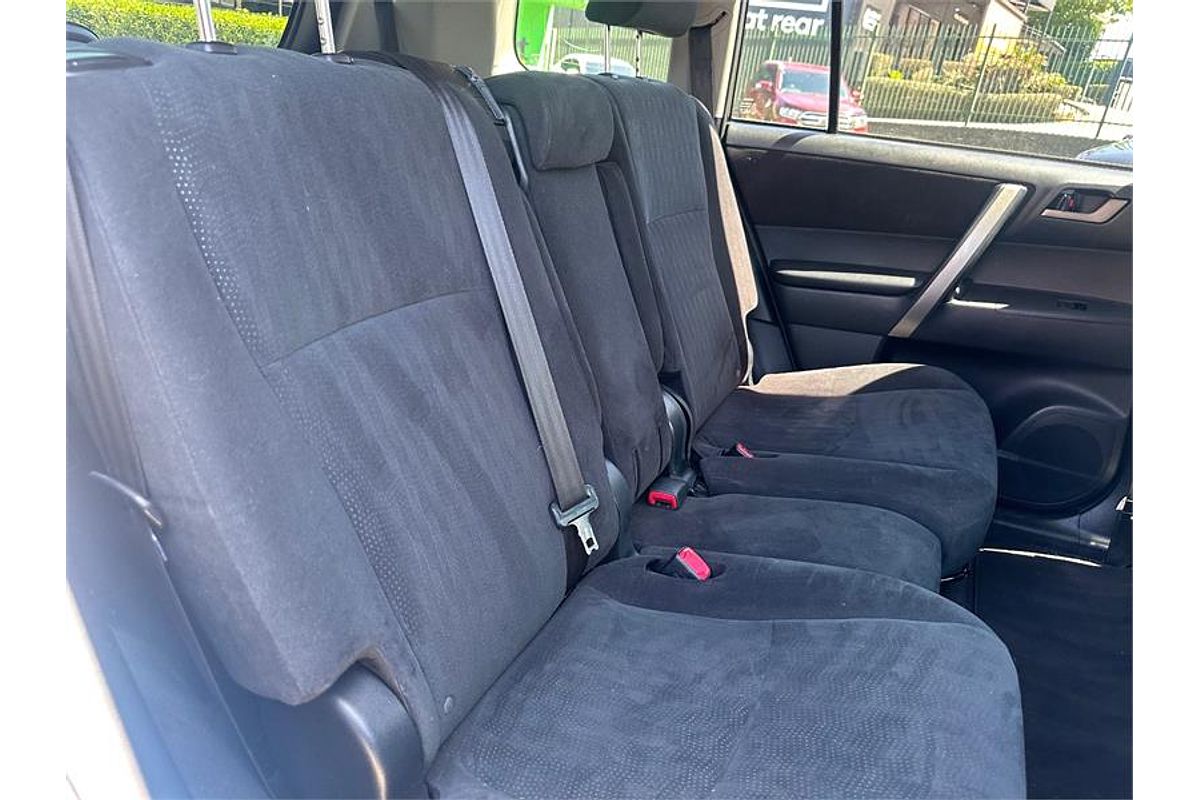 2010 Toyota KLUGER KX-R (4x4) 7 SEAT GSU45R MY11 UPGRADE