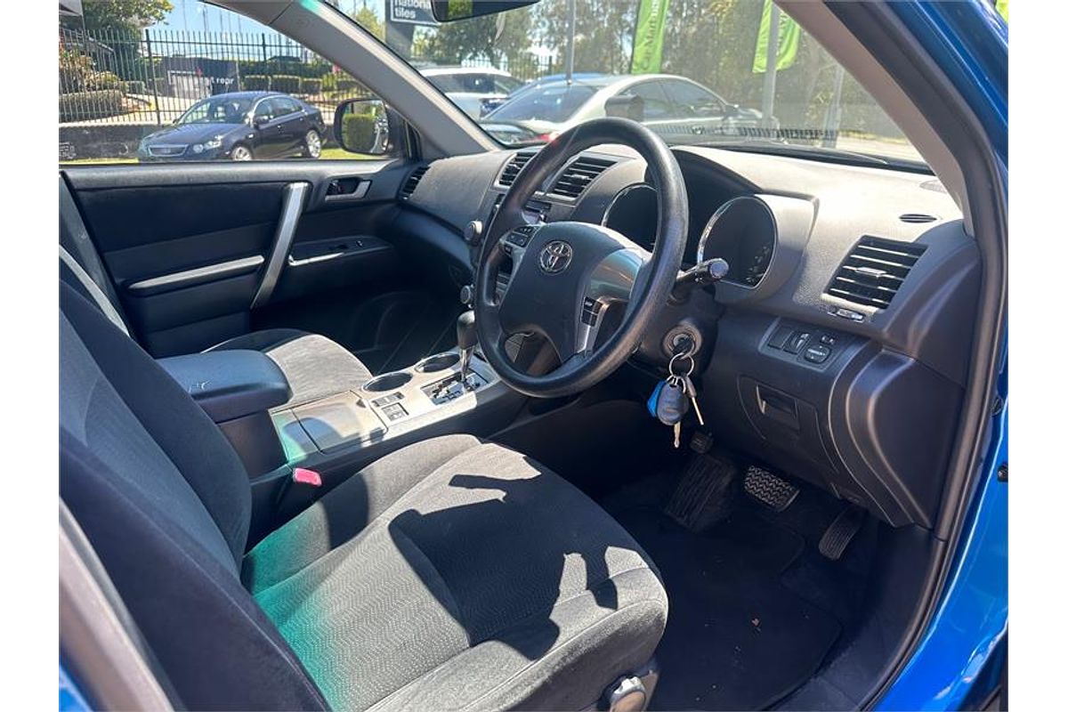 2010 Toyota KLUGER KX-R (4x4) 7 SEAT GSU45R MY11 UPGRADE