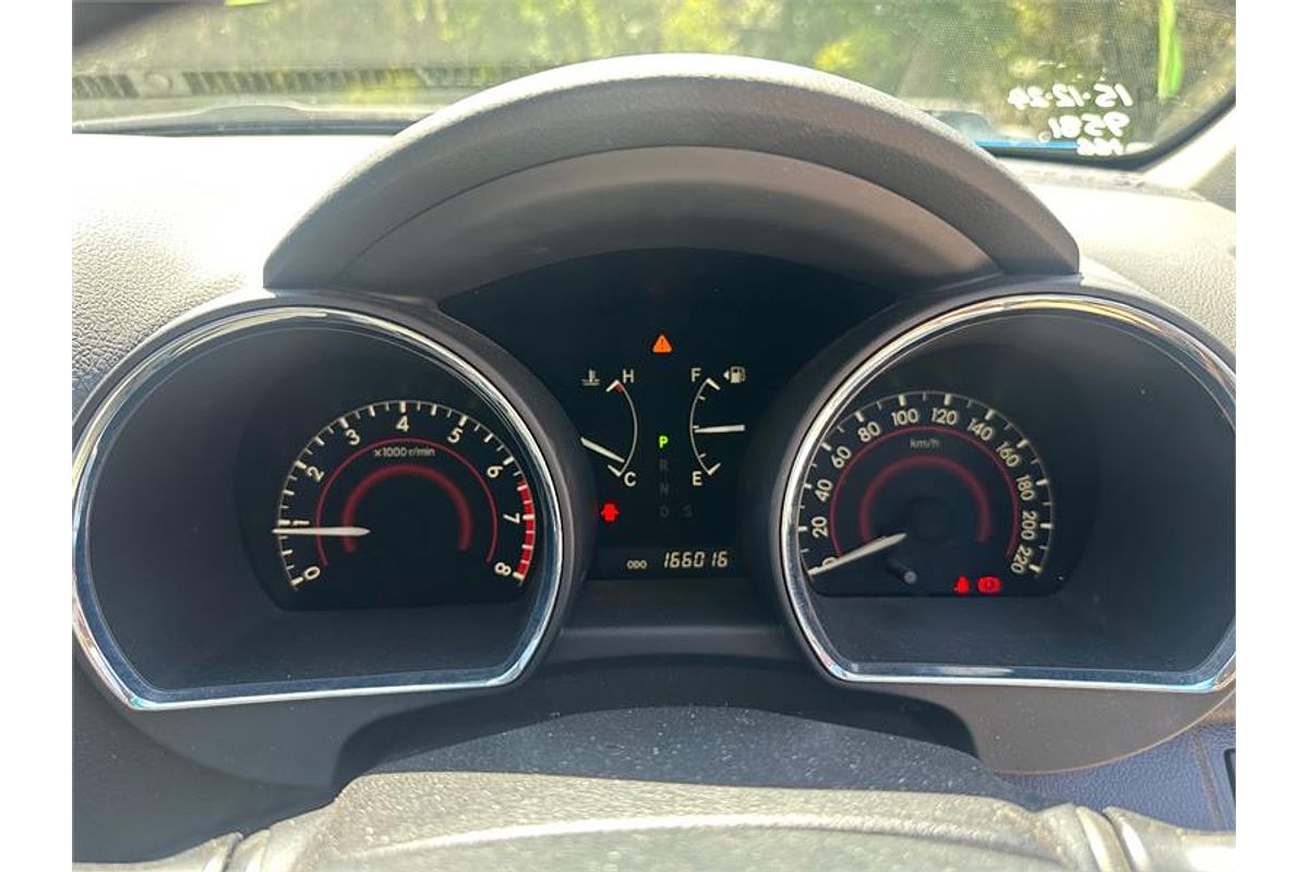 2010 Toyota KLUGER KX-R (4x4) 7 SEAT GSU45R MY11 UPGRADE