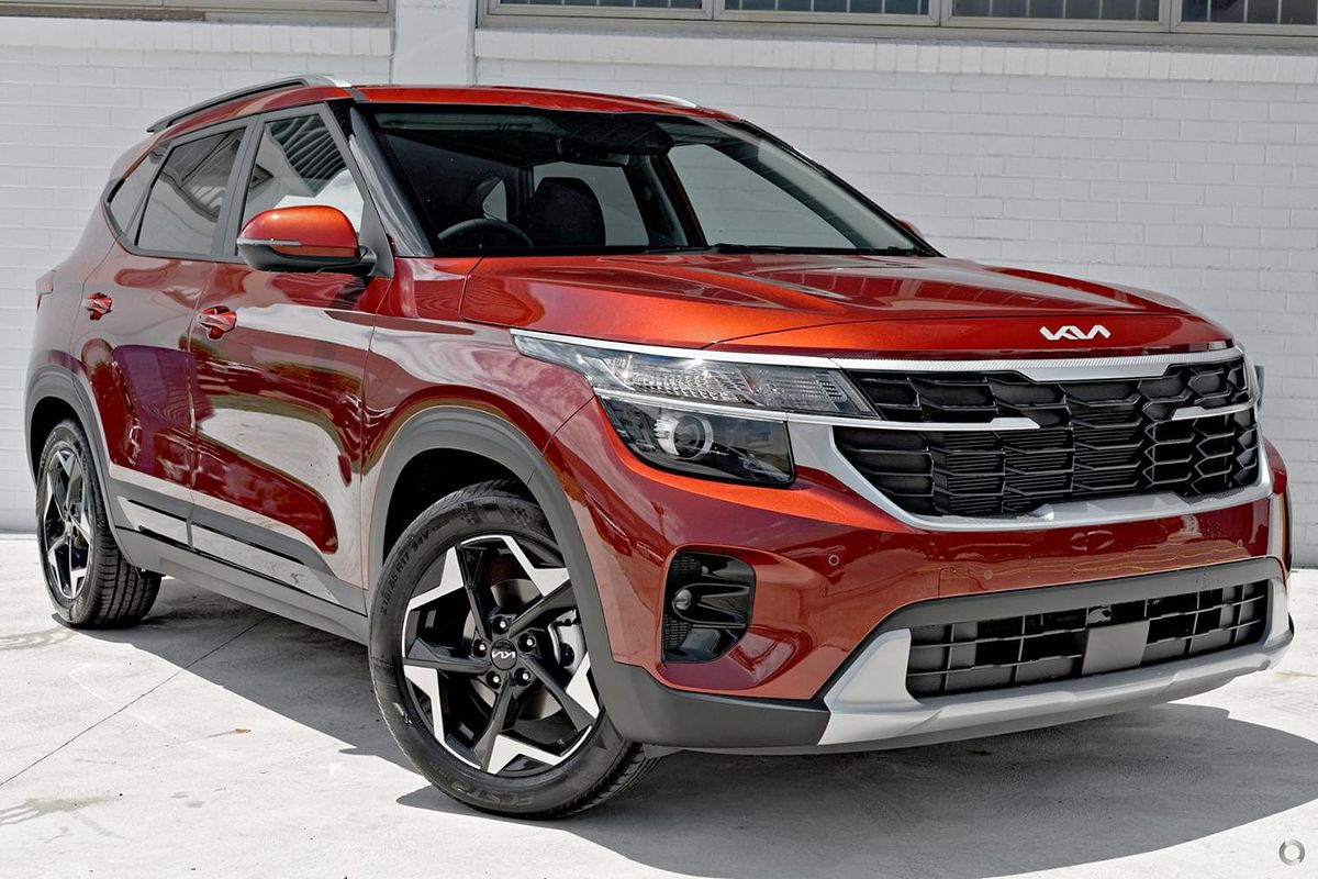 2024 Kia Seltos Sport+ in Orange New SUV Cranbourne VIC