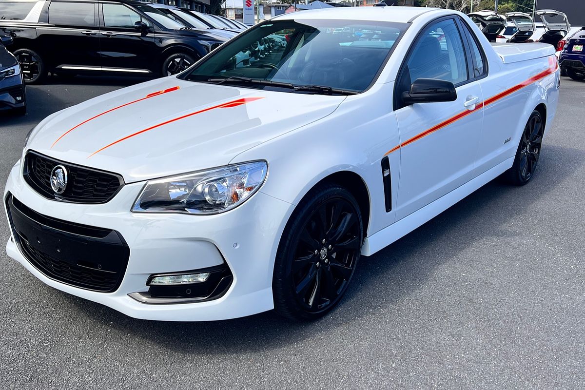 2016 Holden Ute SV6 Black VF Series II Rear Wheel Drive
