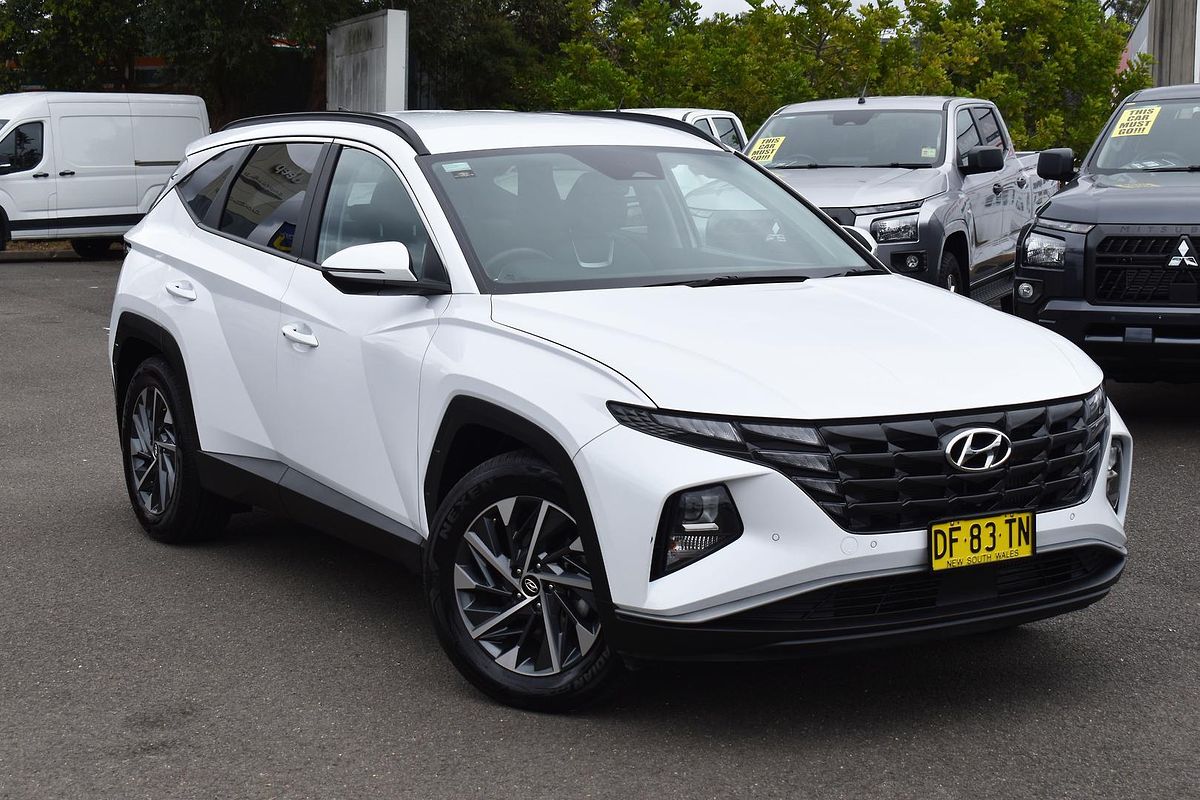 SOLD 2022 Hyundai Tucson Elite in White | Used SUV | Kirrawee NSW