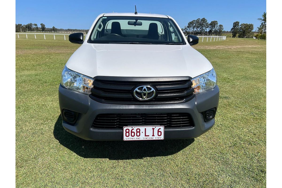 2018 Toyota Hilux Workmate GUN122R Rear Wheel Drive