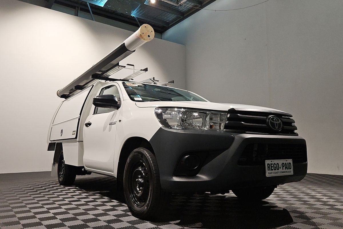 2019 Toyota Hilux Workmate TGN121R Rear Wheel Drive