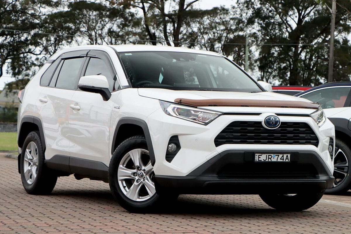 SOLD 2020 Toyota RAV4 GX in Glacier White Used SUV Warwick Farm NSW