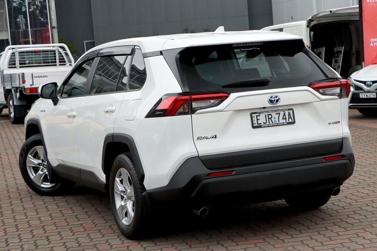 SOLD 2020 Toyota RAV4 GX in Glacier White Used SUV Warwick Farm NSW