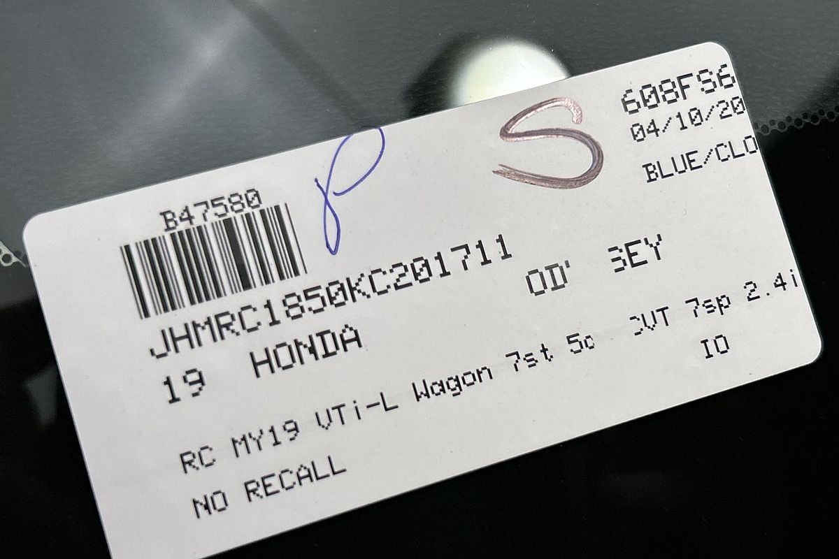 2019 Honda Odyssey VTi-L 5th Gen