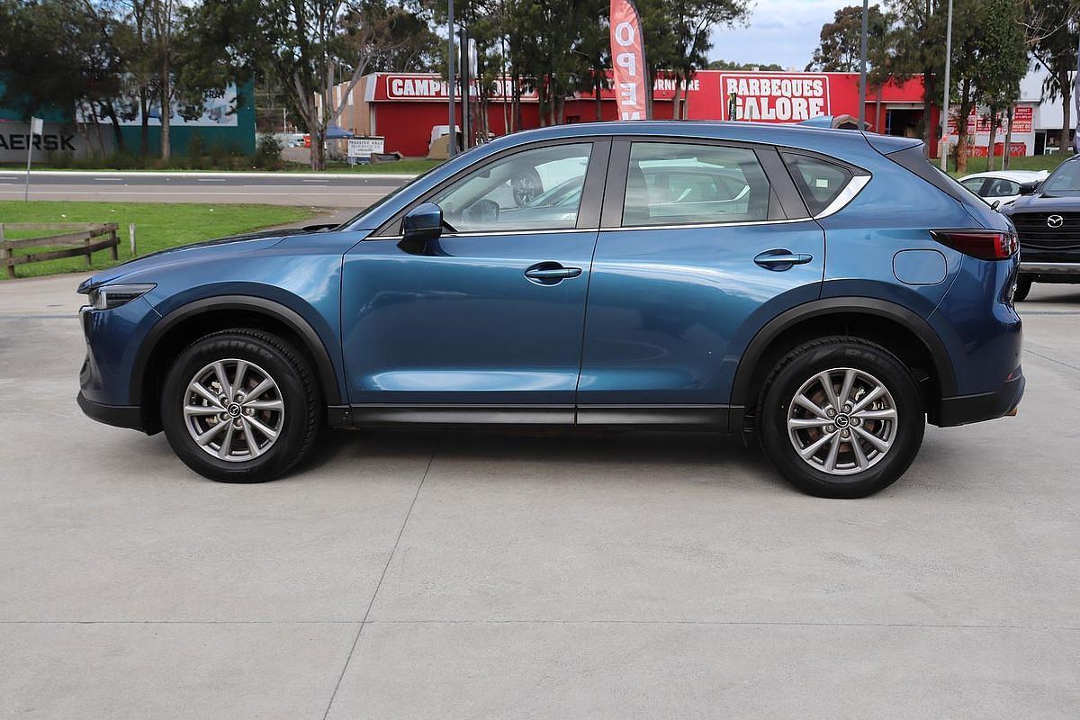 2022 Mazda CX5 Maxx Sport in BLUE Used SUV Campbelltown NSW