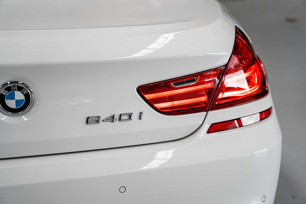 2013 BMW 6 Series 640i F06