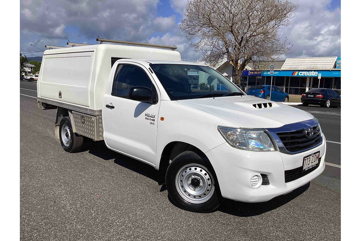 2012 Toyota Hilux SR KUN16R Rear Wheel Drive