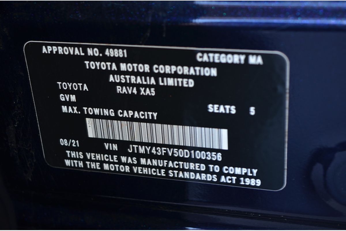 2021 Toyota RAV4 Cruiser MXAA52R