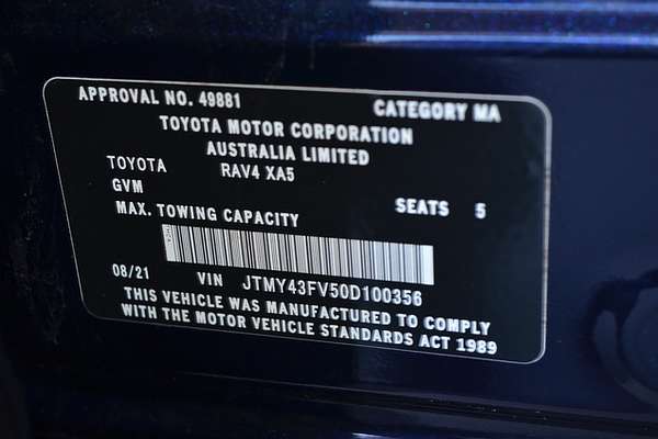 2021 Toyota RAV4 Cruiser MXAA52R