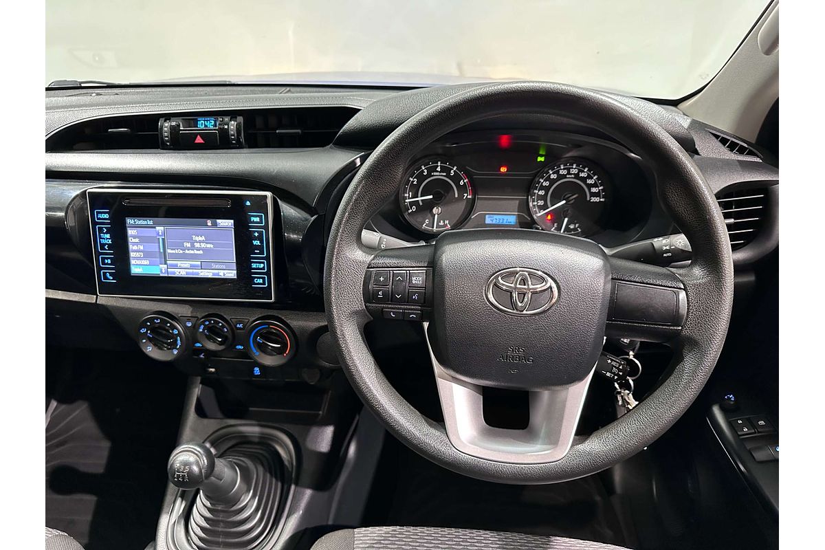 2019 Toyota Hilux Workmate TGN121R Rear Wheel Drive