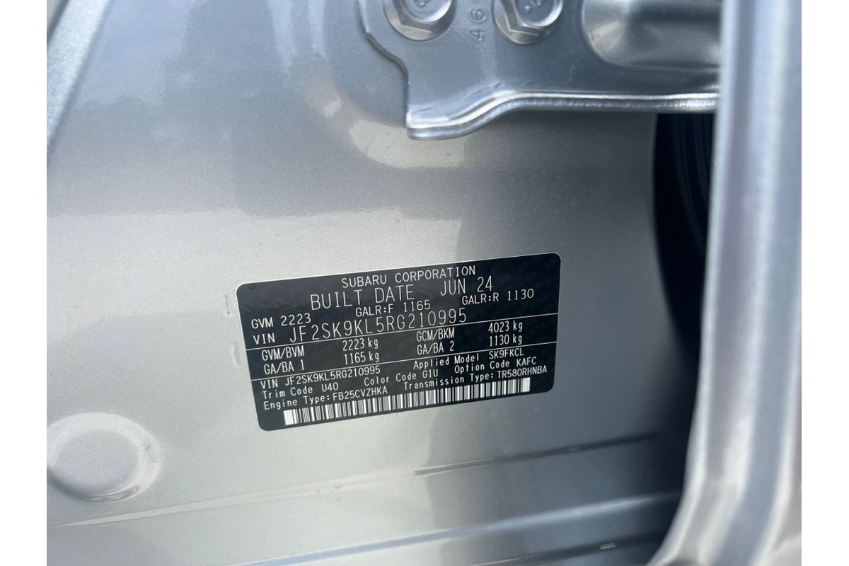 2024 Subaru Forester 2.5i Sport S5