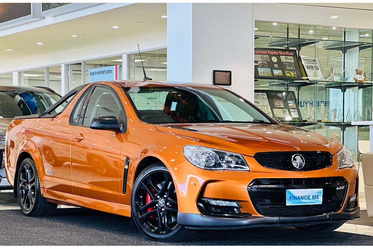 2017 Holden Ute SS V Redline VF Series II Rear Wheel Drive