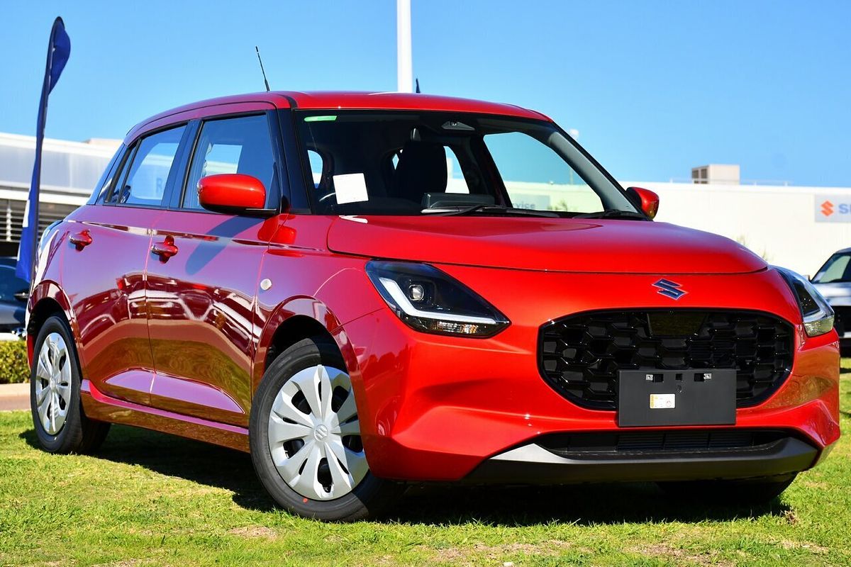 2024 Suzuki Swift Hybrid in Burning Red New Hatch Narellan NSW