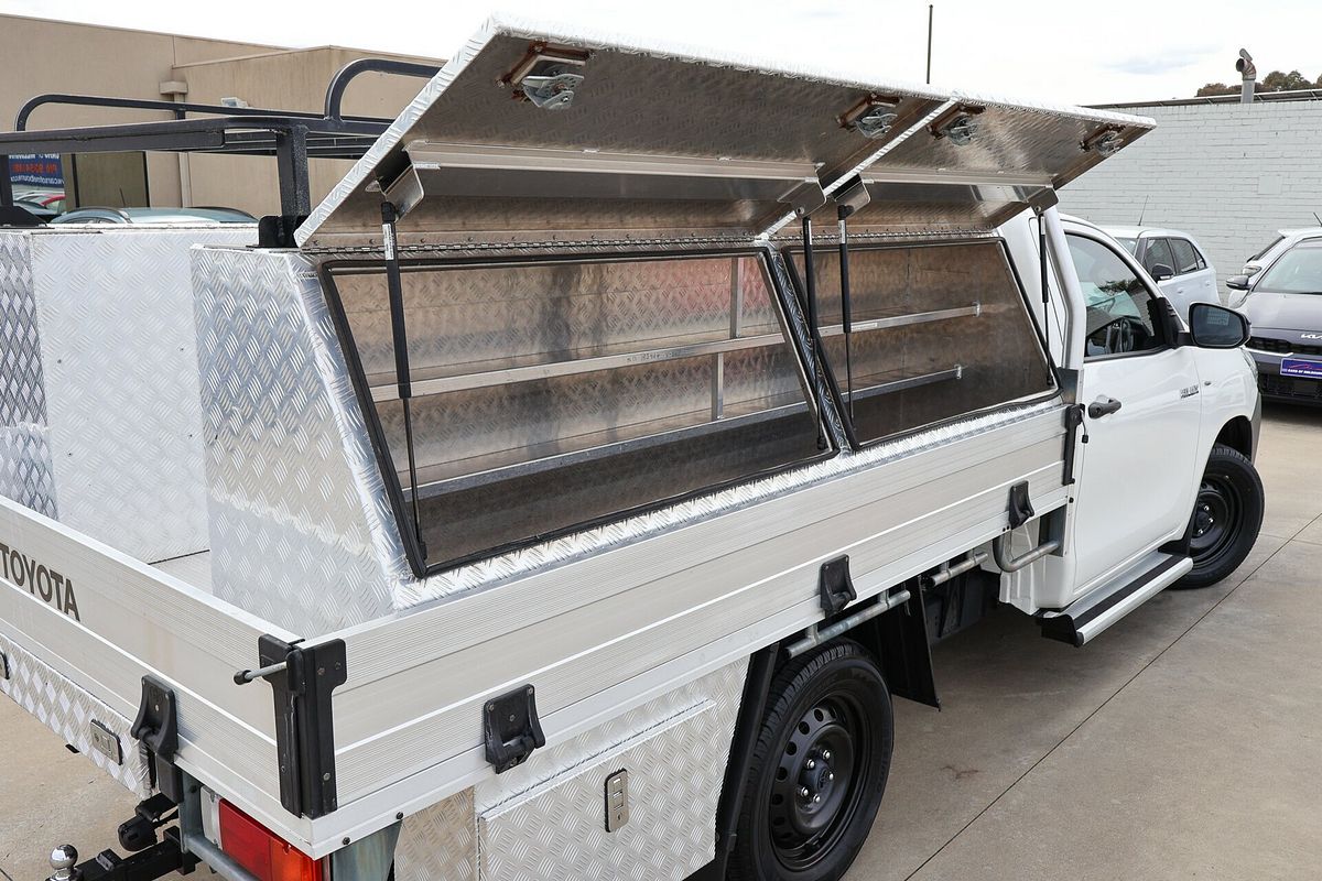 2018 Toyota Hilux Workmate TGN121R Rear Wheel Drive