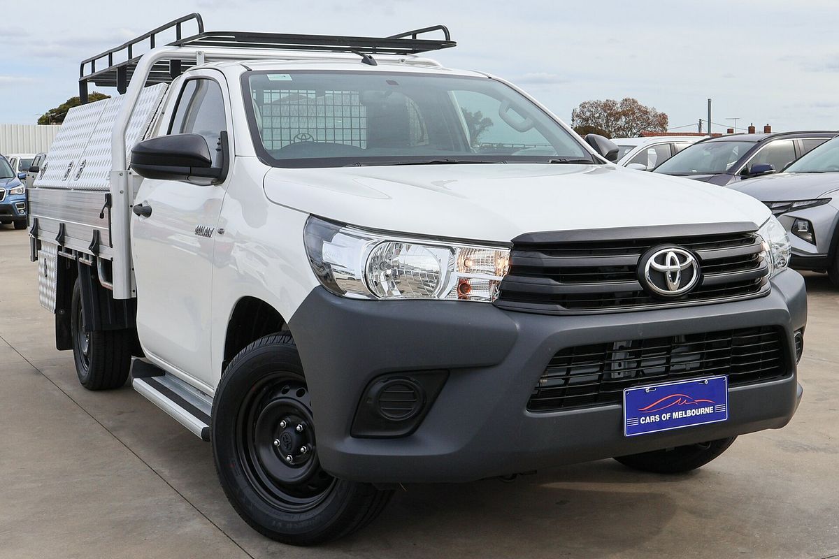 2018 Toyota Hilux Workmate TGN121R Rear Wheel Drive