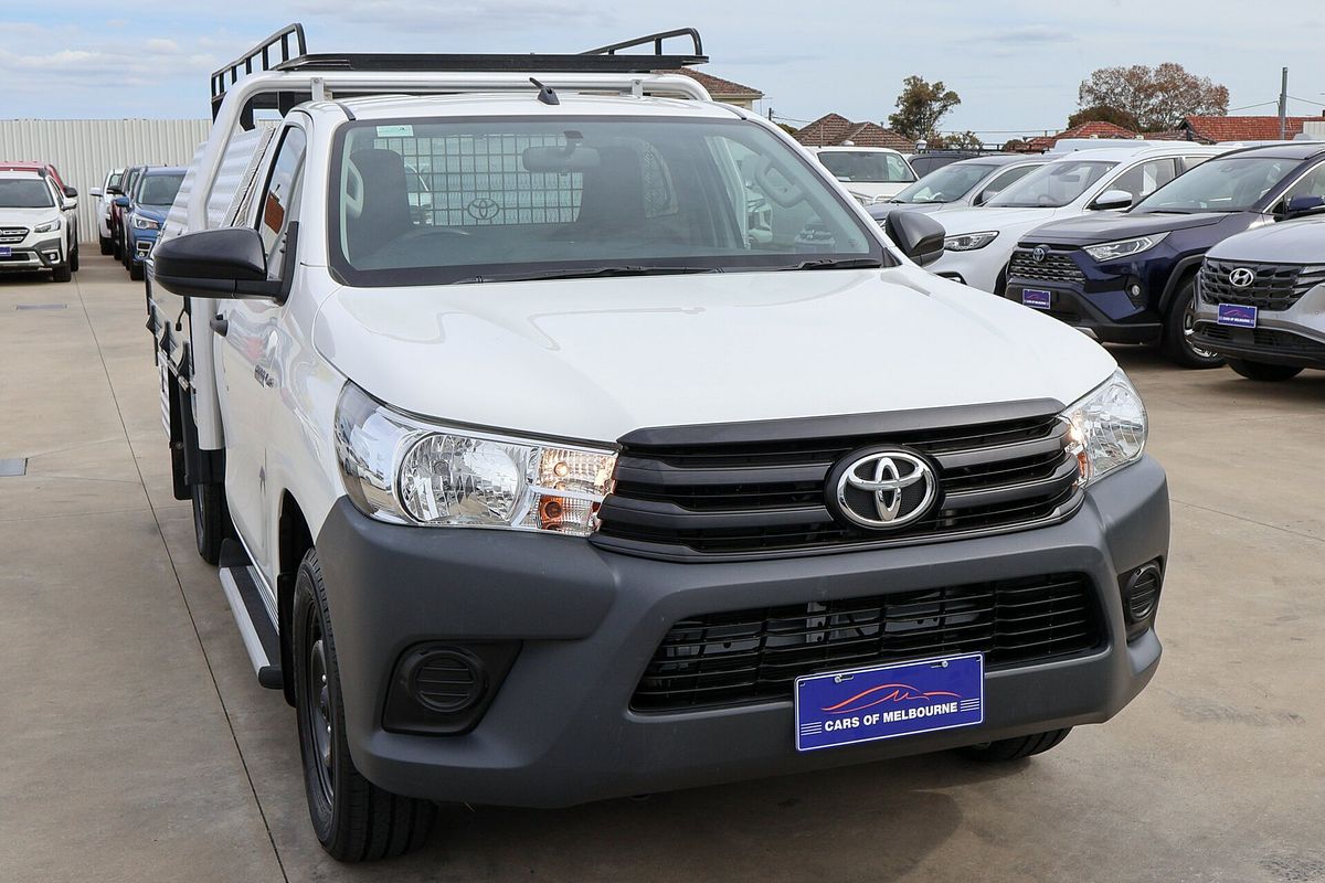 2018 Toyota Hilux Workmate TGN121R Rear Wheel Drive
