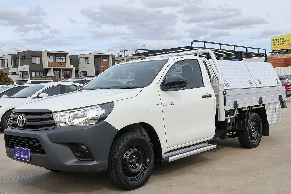 2018 Toyota Hilux Workmate TGN121R Rear Wheel Drive