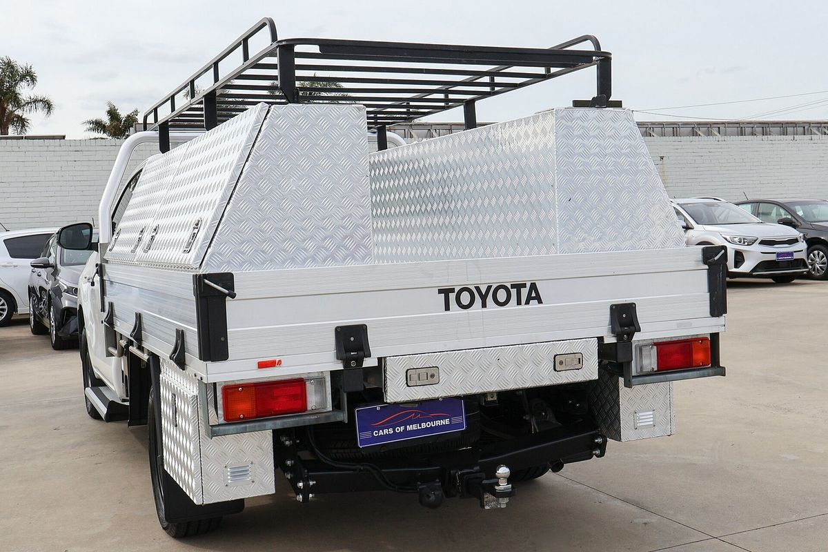 2018 Toyota Hilux Workmate TGN121R Rear Wheel Drive