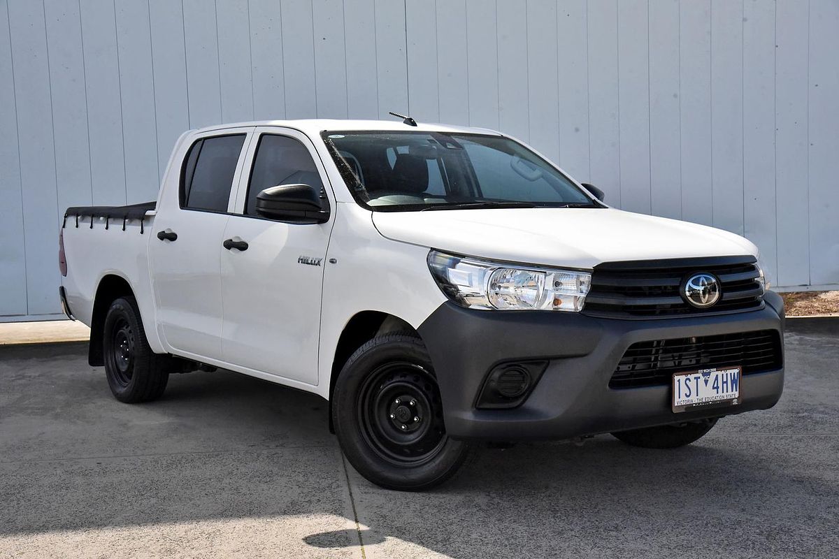2020 Toyota Hilux Workmate TGN121R Rear Wheel Drive