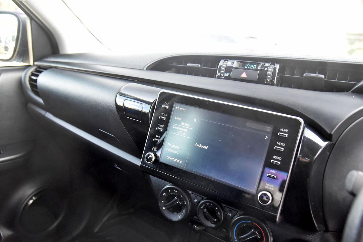 2020 Toyota Hilux Workmate TGN121R Rear Wheel Drive