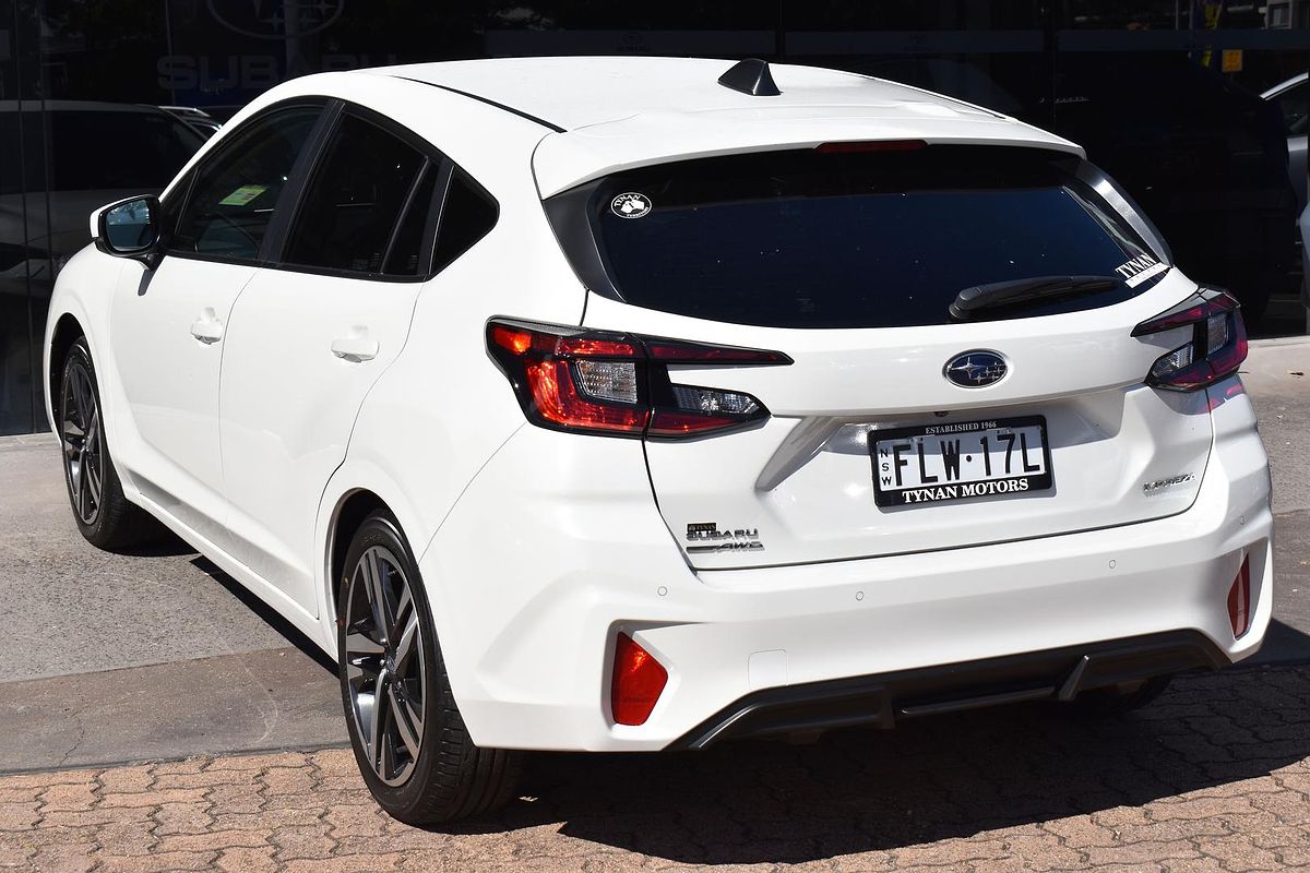 2024 Subaru Impreza 2.0L in White Demo Hatch Sutherland NSW