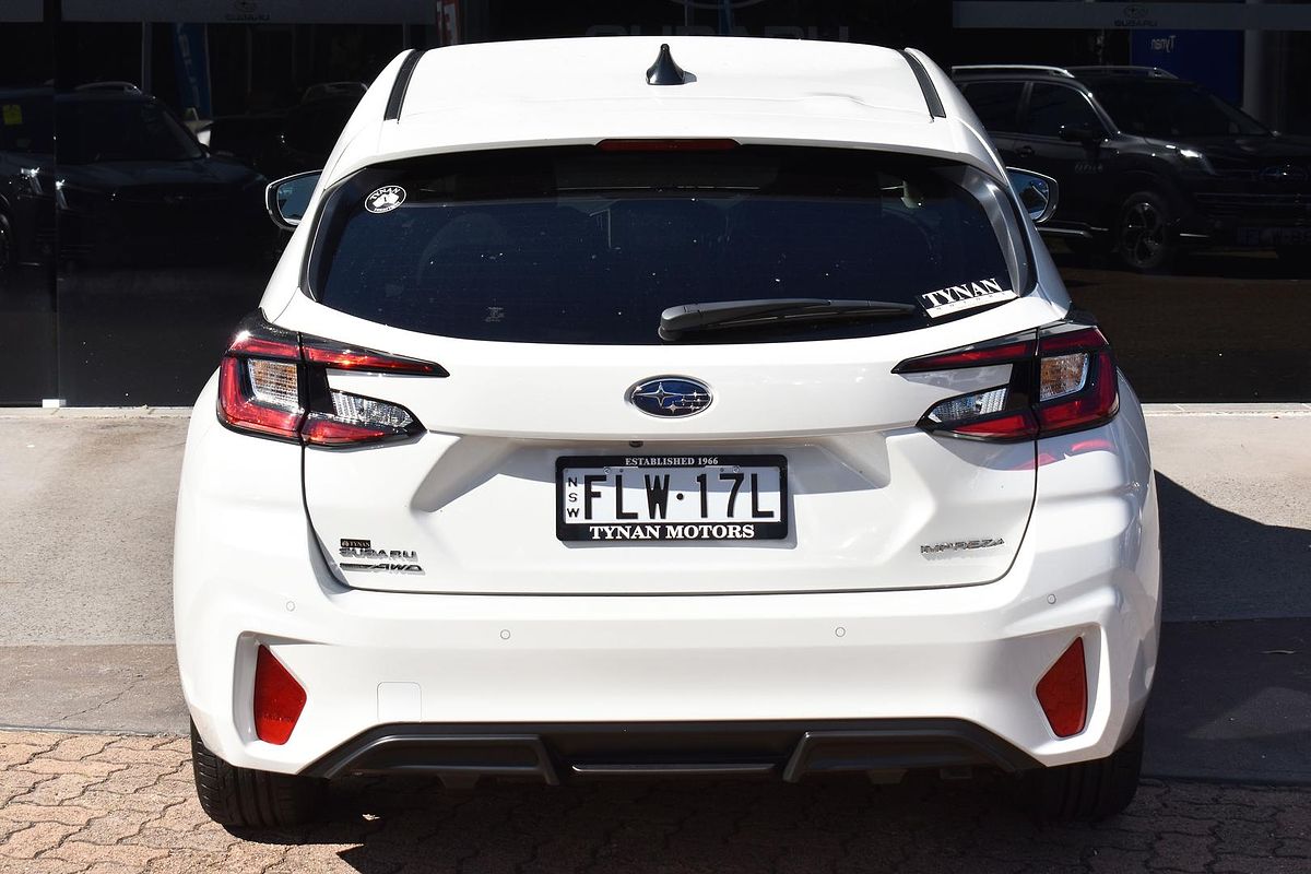 2024 Subaru Impreza 2.0L in White Demo Hatch Sutherland NSW