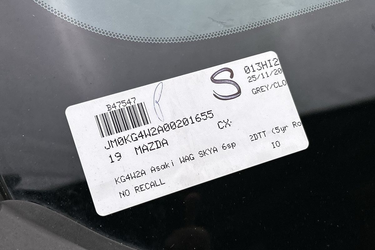 2019 Mazda CX-8 Asaki KG Series