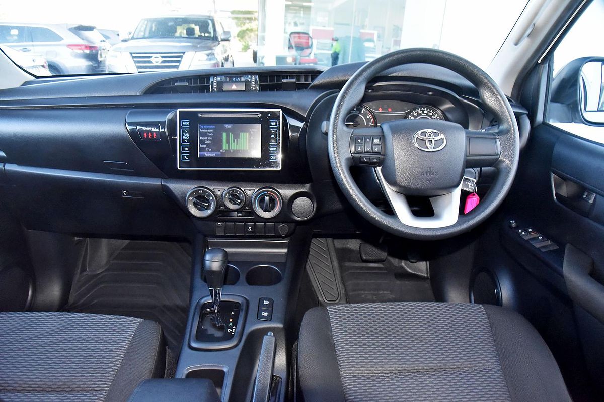 2018 Toyota Hilux Workmate TGN121R Rear Wheel Drive