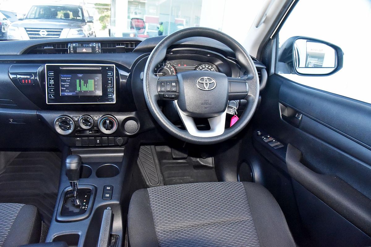 2018 Toyota Hilux Workmate TGN121R Rear Wheel Drive