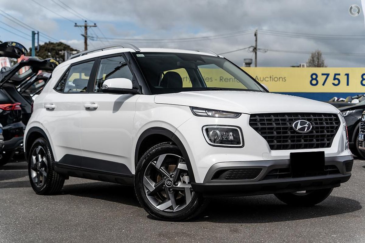 SOLD 2023 Hyundai Venue Active in White | Used SUV | Cranbourne VIC