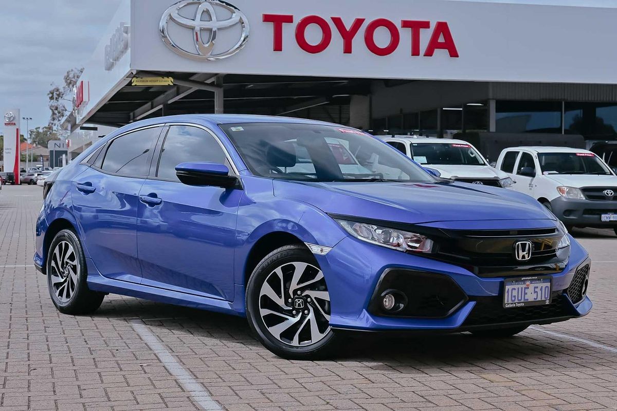 2019 Honda Civic VTiS in Blue Used Hatch Morley WA