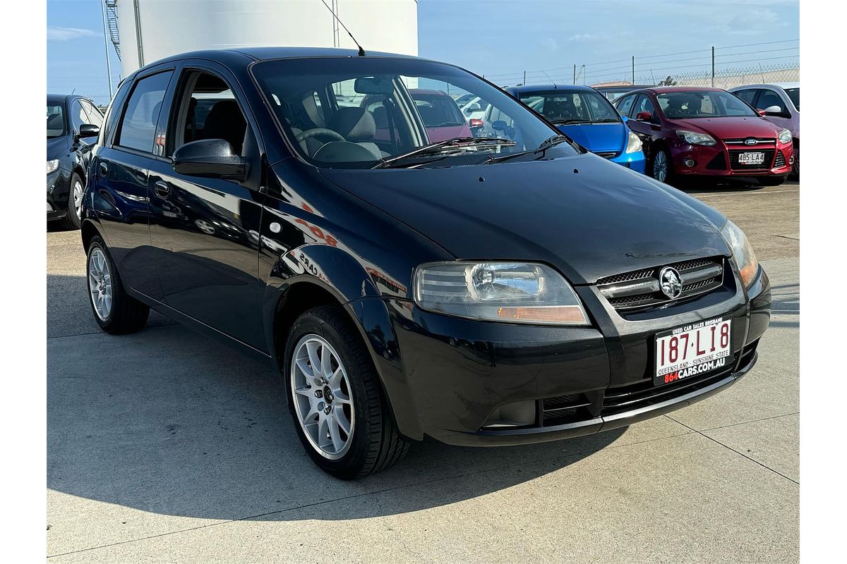 2006 Holden BARINA in JET BLACK METALLIC Used Hatch Hamilton