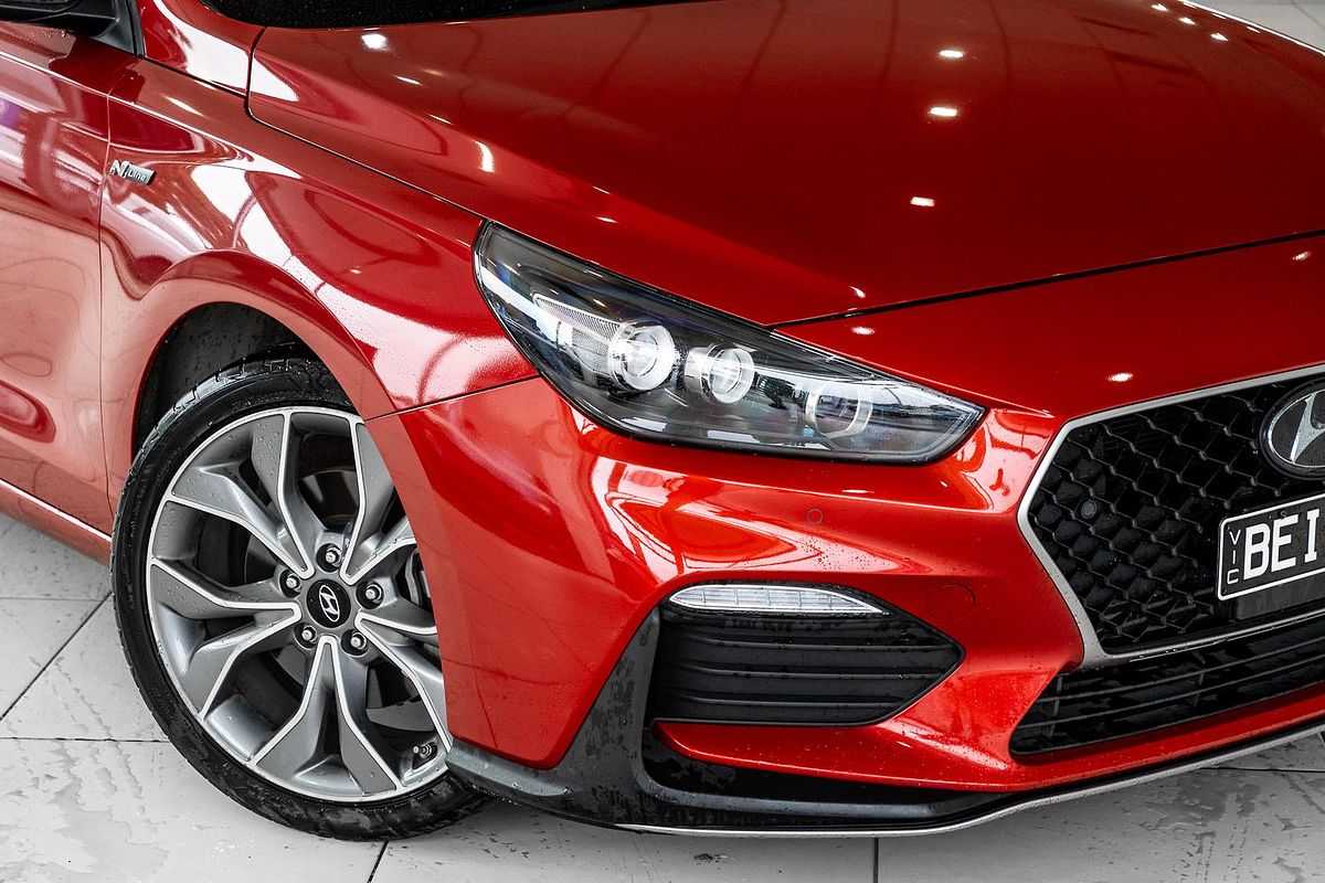 SOLD 2020 Hyundai i30 N Line Premium in Orange Used Hatch South