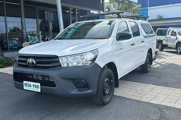 2020 Toyota Hilux Workmate TGN121R Rear Wheel Drive