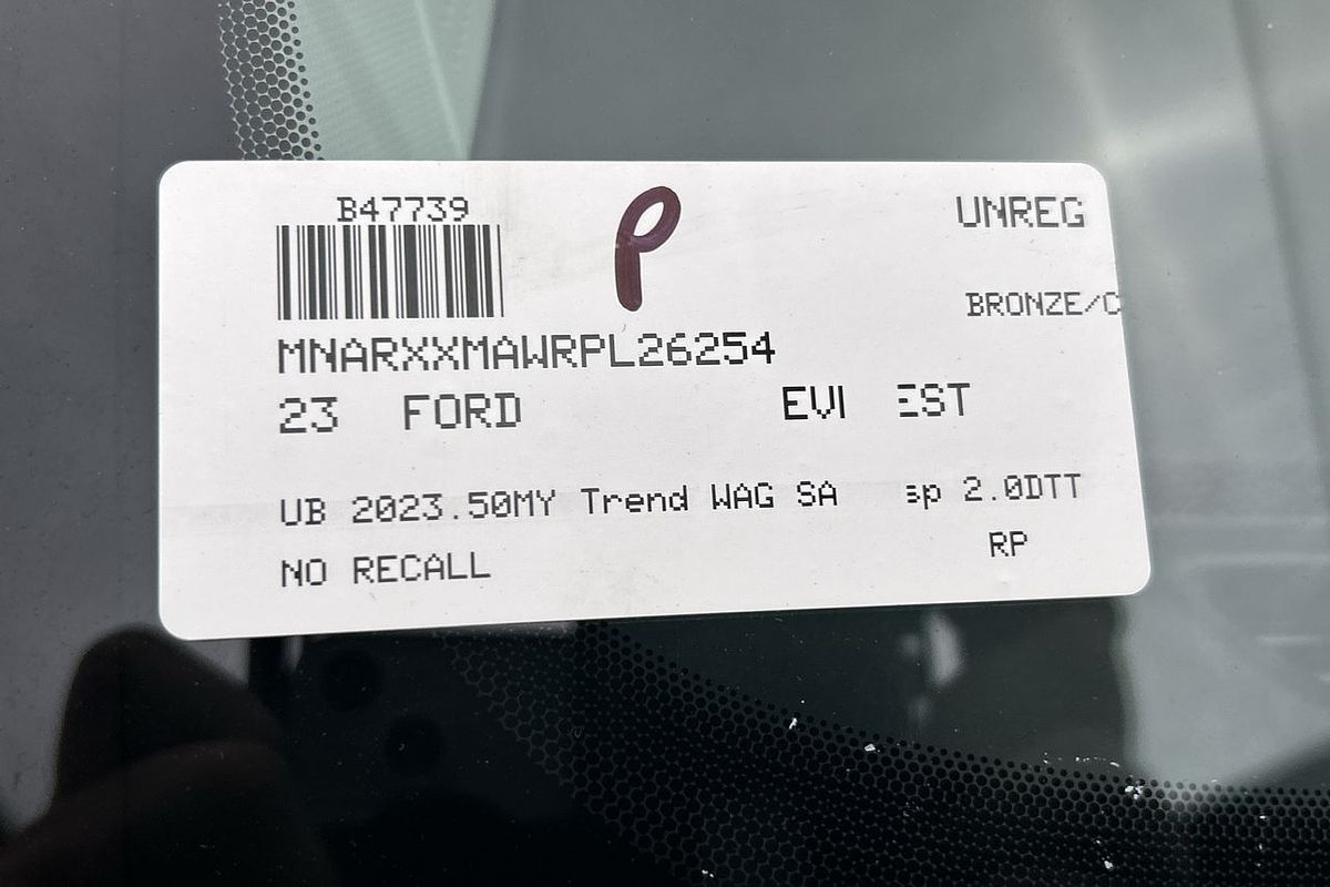 2023 Ford Everest Trend