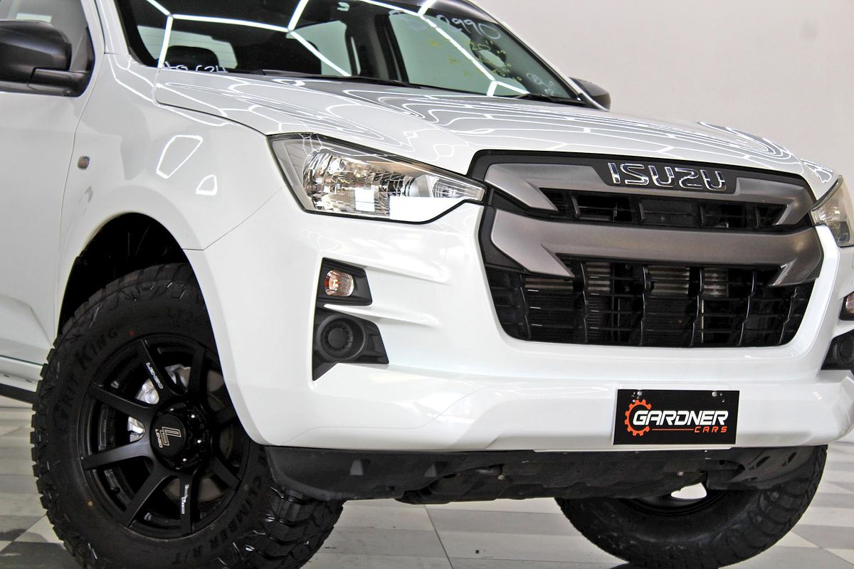 2020 Isuzu DMAX SX in WHITE Used Ute Burleigh Heads QLD