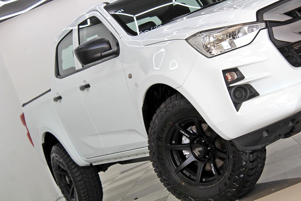 2020 Isuzu DMAX SX in WHITE Used Ute Burleigh Heads QLD