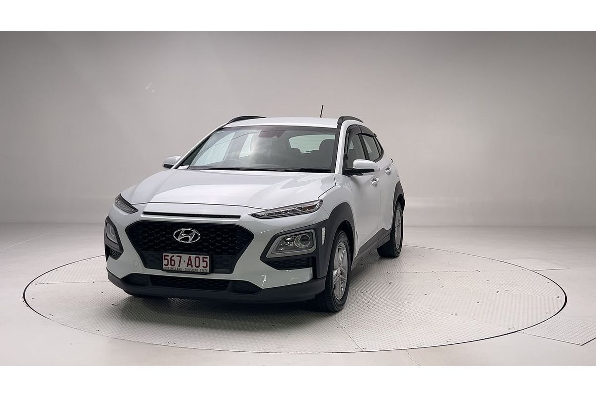 2020 Hyundai Kona Active in White Used SUV Salisbury QLD