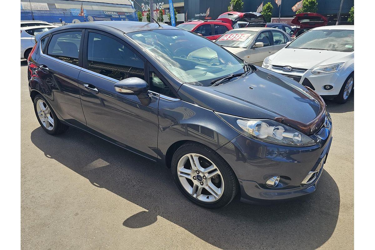 2013 Ford Fiesta Zetec in Grey Used Hatch Footscray VIC