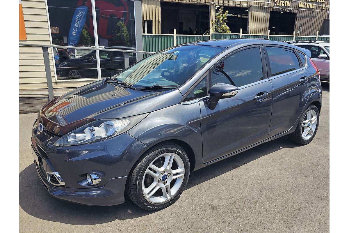 2013 Ford Fiesta Zetec in Grey Used Hatch Footscray VIC