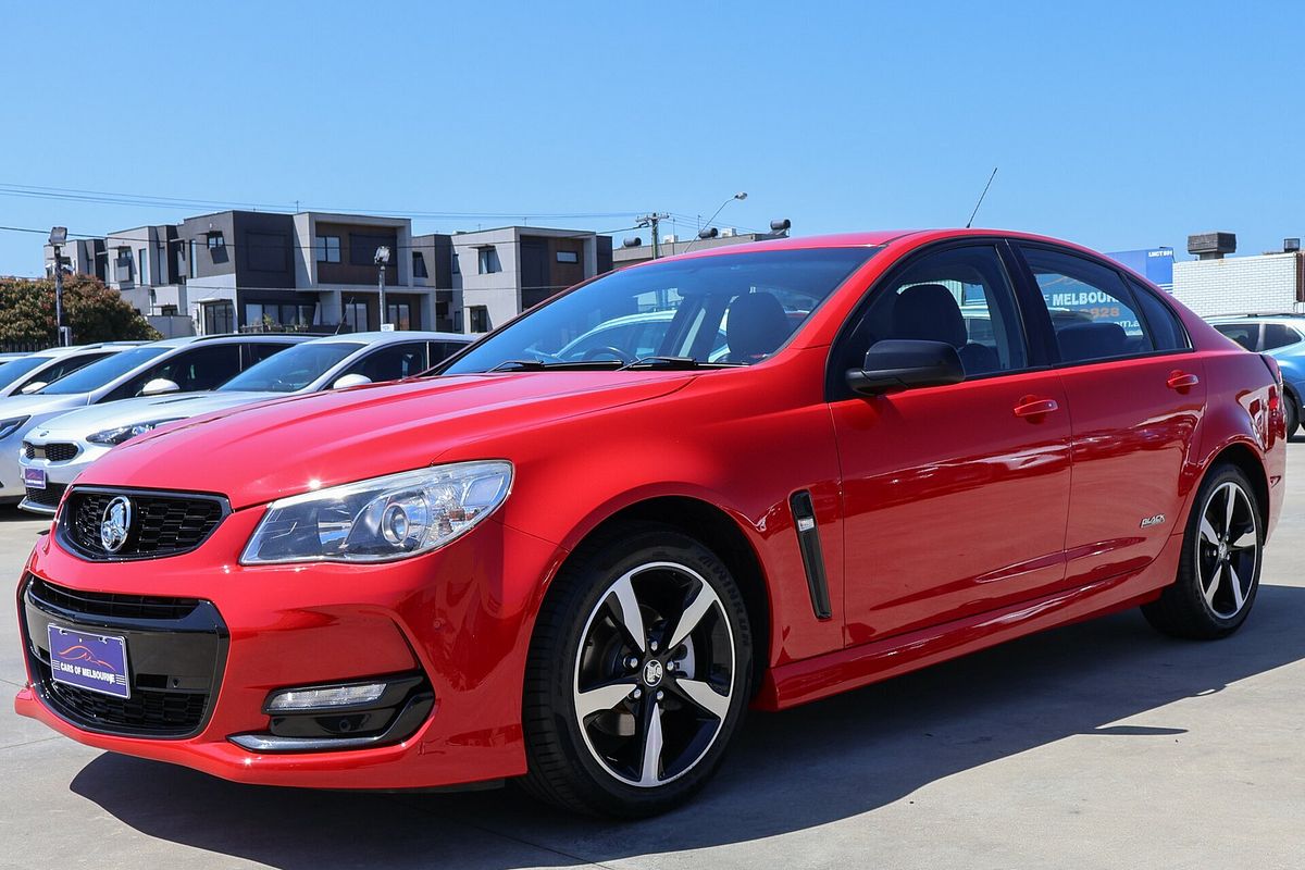 2016 Holden Commodore SV6 Black VF Series II